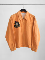 1980s ARMANI EMBROIDERED ORANGE GIORGIO JACKET