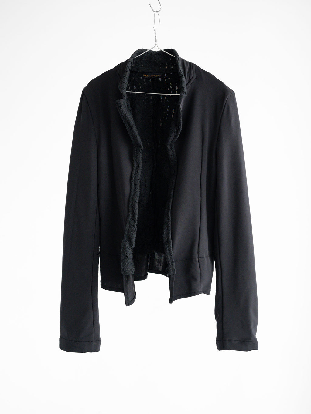 1980s CDG BLACK REVERSIBLE (MAINLINE) CARDIGAN
