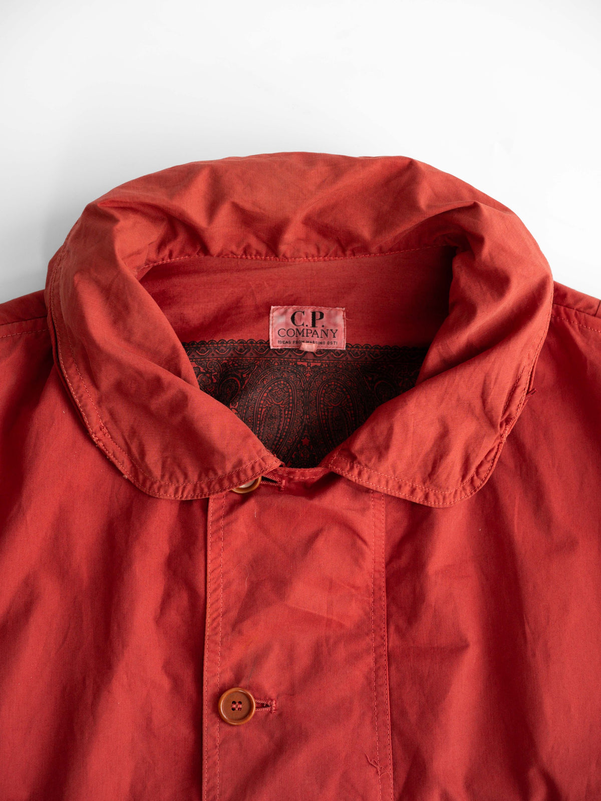 1980s CP COMPANY BURGUNDY BY MASSIMO OSTI JACKET