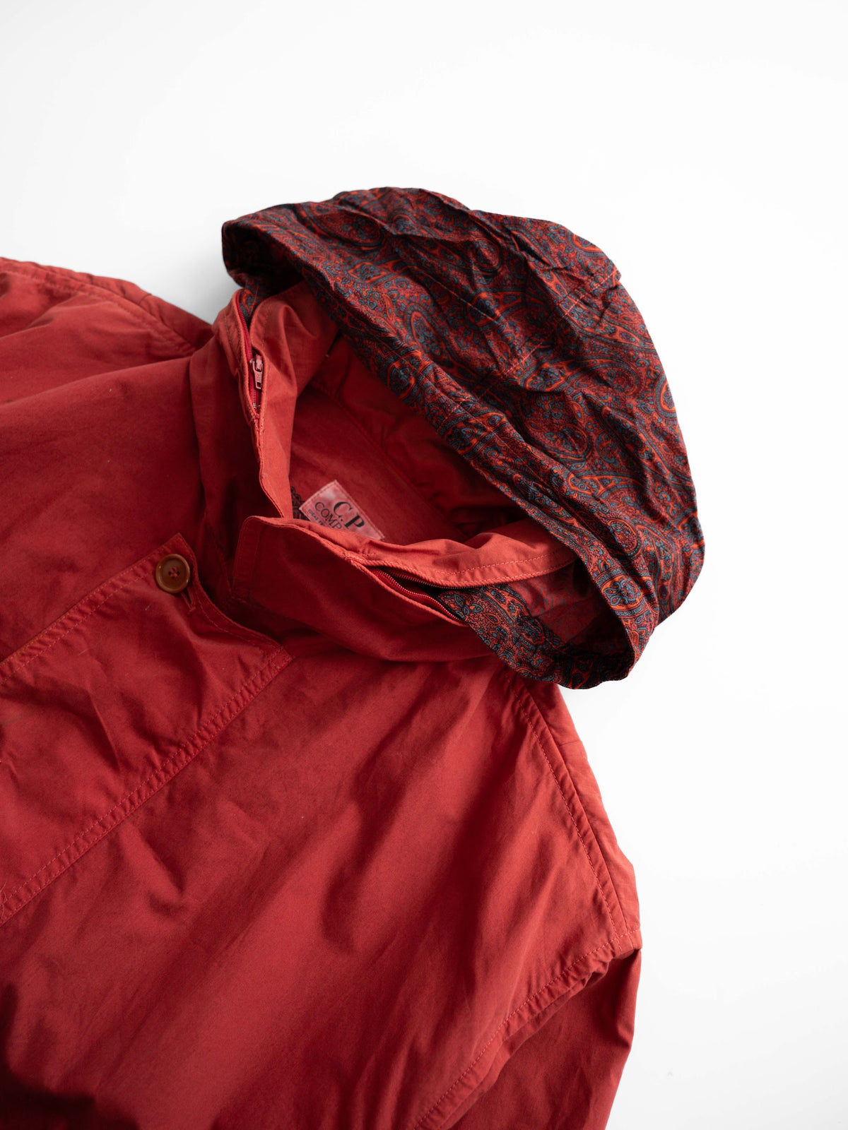 1980s CP COMPANY BURGUNDY BY MASSIMO OSTI JACKET