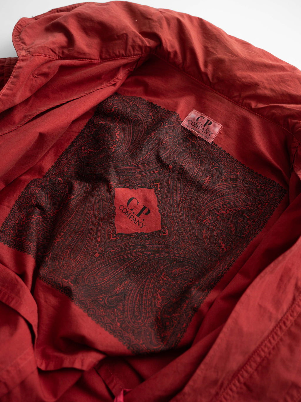 1980s CP COMPANY BURGUNDY BY MASSIMO OSTI JACKET