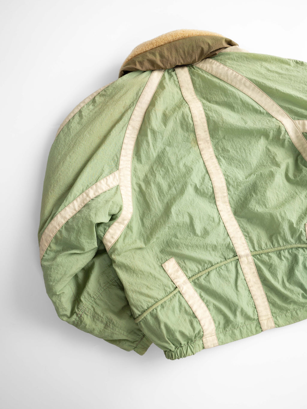 1980s CP COMPANY GREEN " BONEVILLE BY MASSIMO OSTI " 2-IN-1 JACKET