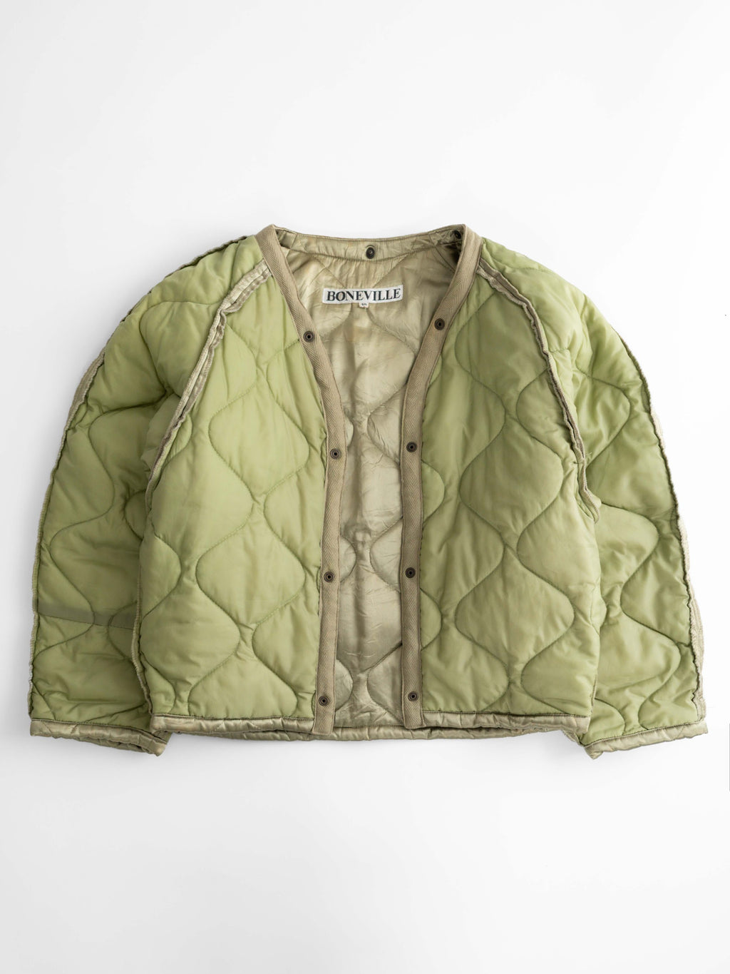 1980s CP COMPANY GREEN " BONEVILLE BY MASSIMO OSTI " 2-IN-1 JACKET