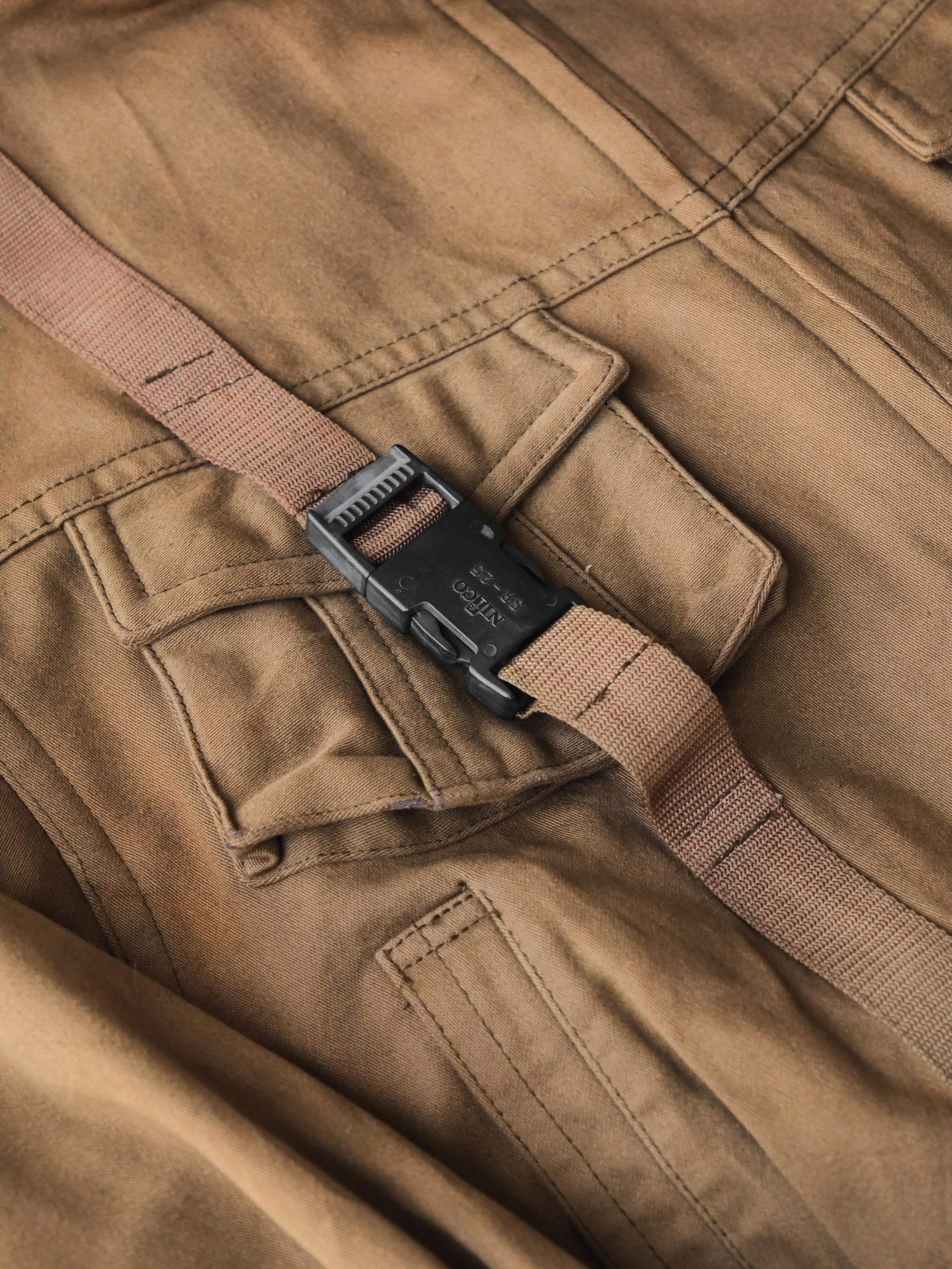 1980s ISSEY MIYAKE BROWN HAI SPORTING GEAR BOMBER JACKET