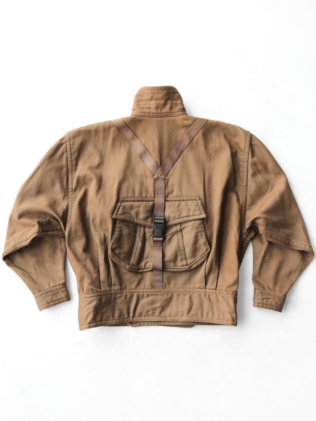 1980s ISSEY MIYAKE BROWN HAI SPORTING GEAR BOMBER JACKET