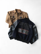1980s ISSEY MIYAKE BROWN HAI SPORTING GEAR BOMBER JACKET