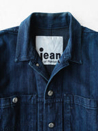 1980s ISSEY MIYAKE STRIPES DENIM JEAN OF PLANTATION JACKET