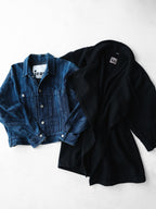 1980s ISSEY MIYAKE STRIPES DENIM JEAN OF PLANTATION JACKET