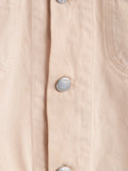 1980s KATHARINE HAMNETT BEIGE DENIM JACKET