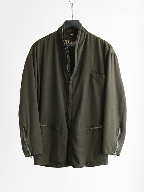 1980s MFG GREEN CLOSED JACKET