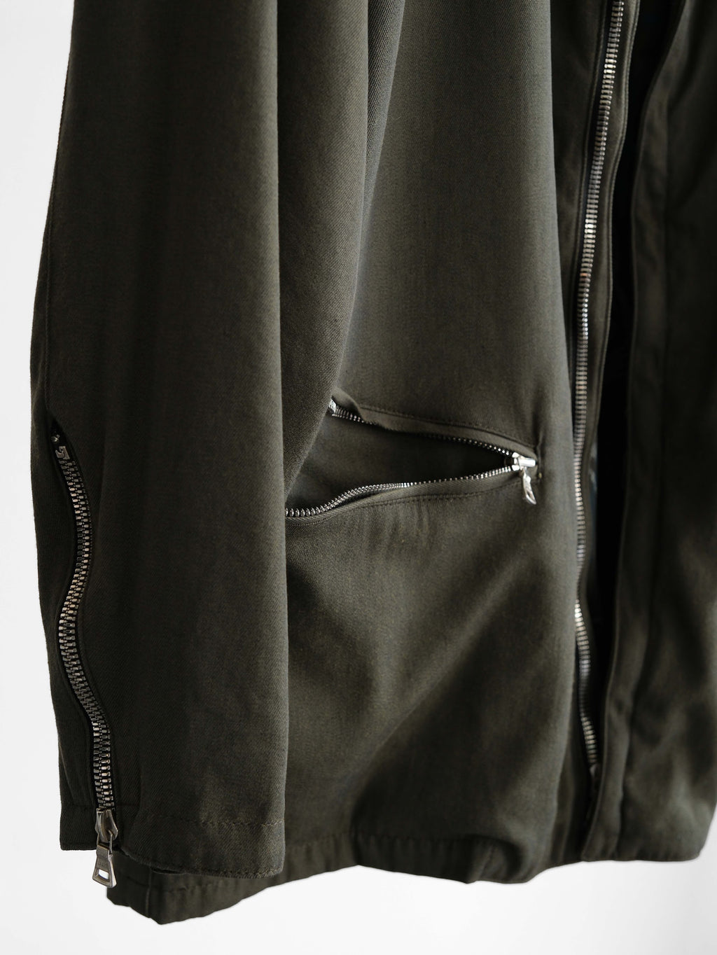 1980s MFG GREEN CLOSED JACKET