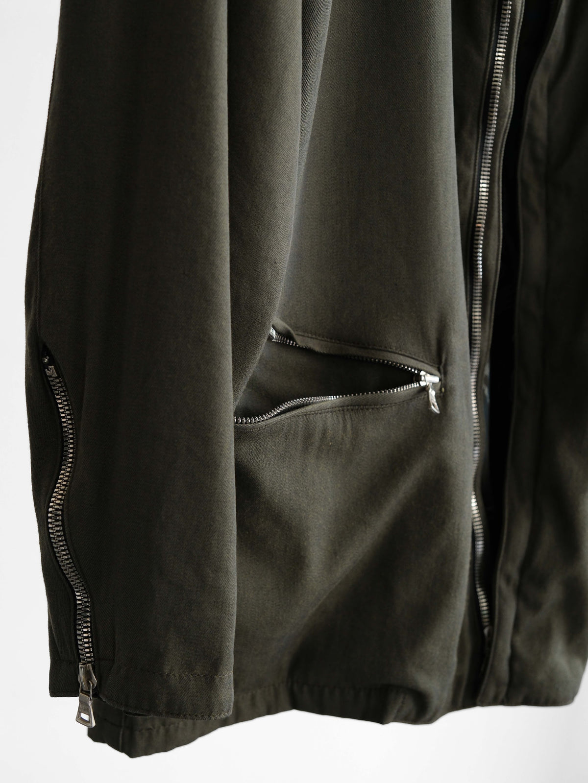 1980s MFG GREEN CLOSED JACKET