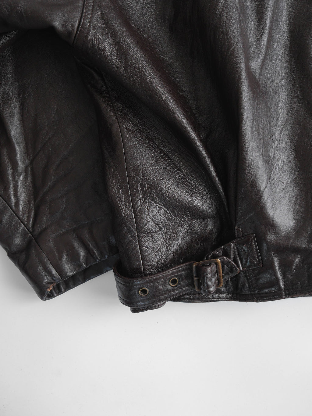 1980s VERSACE PATCHWORK BROWN BYBLOS/ LEATHER  JACKET