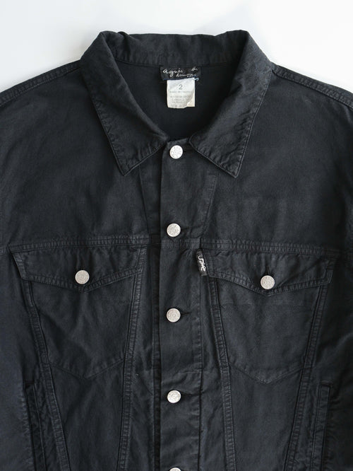1990s AGNES B DENIM HOMME/ PARIS JACKET