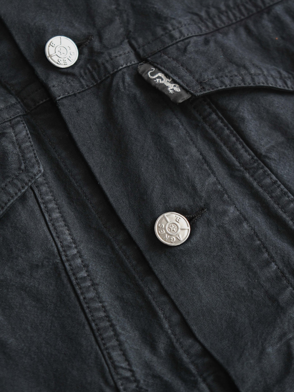 1990s AGNES B DENIM HOMME/ PARIS JACKET