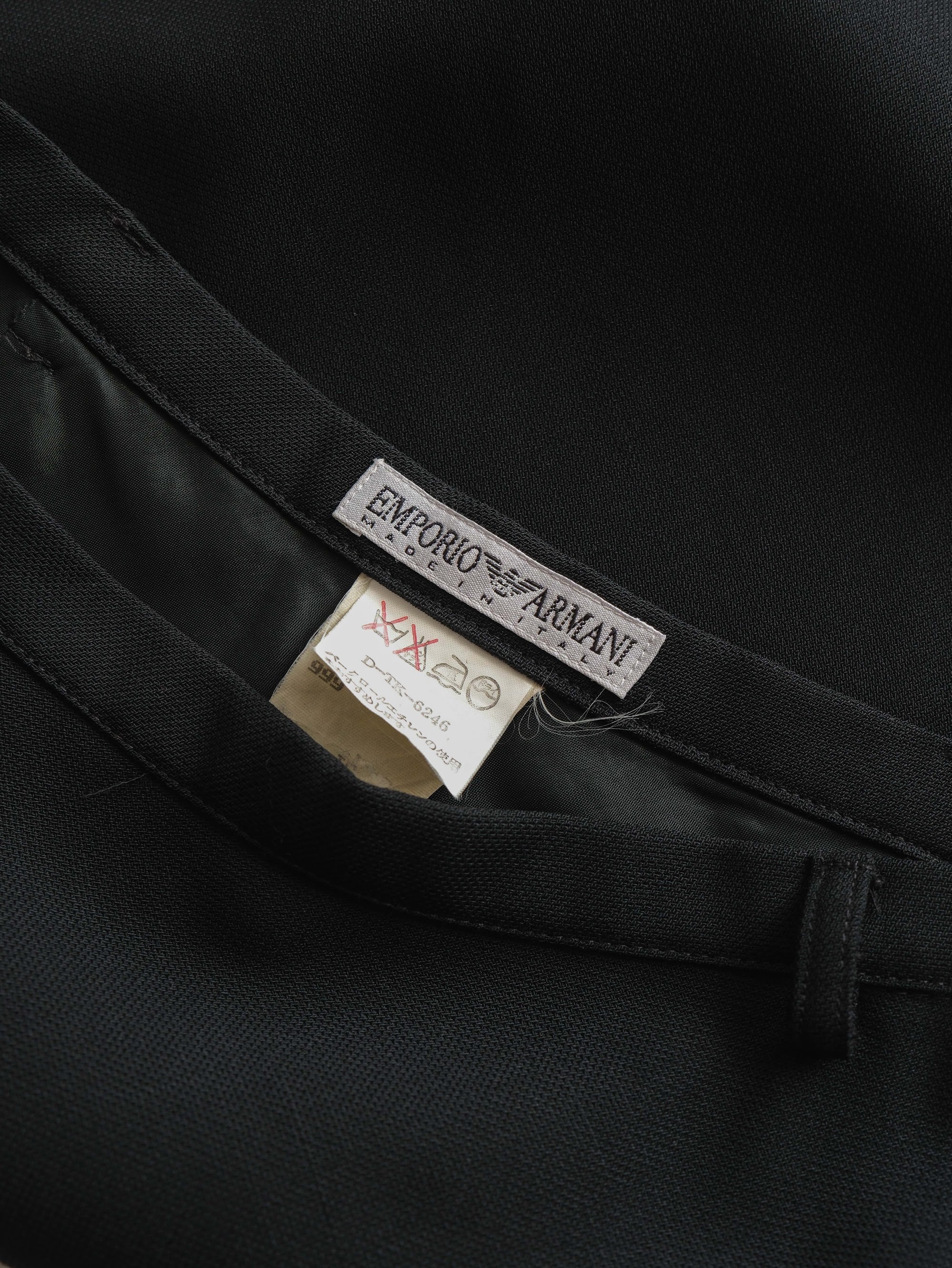 1990s ARMANI BLACK EMPORIO SKIRT