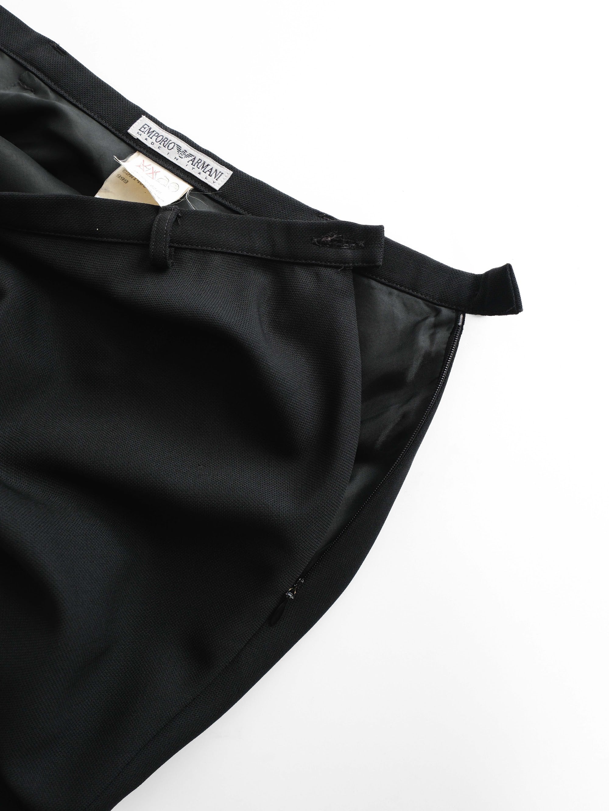 1990s ARMANI BLACK EMPORIO SKIRT