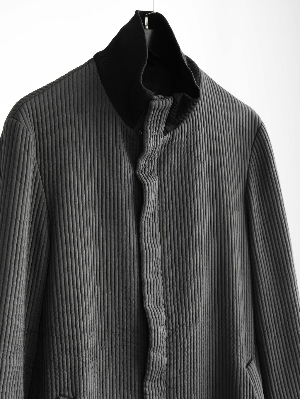 1990s ARMANI BLACK GIORGIO/ CORDUROY COAT