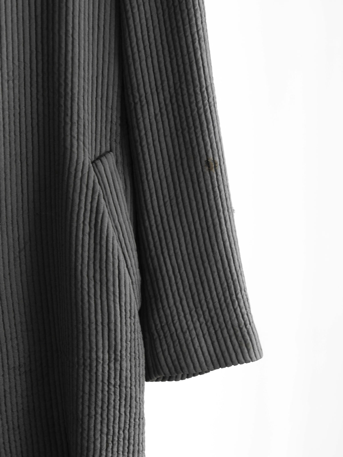 1990s ARMANI BLACK GIORGIO/ CORDUROY COAT
