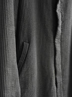 1990s ARMANI BLACK GIORGIO/ CORDUROY COAT