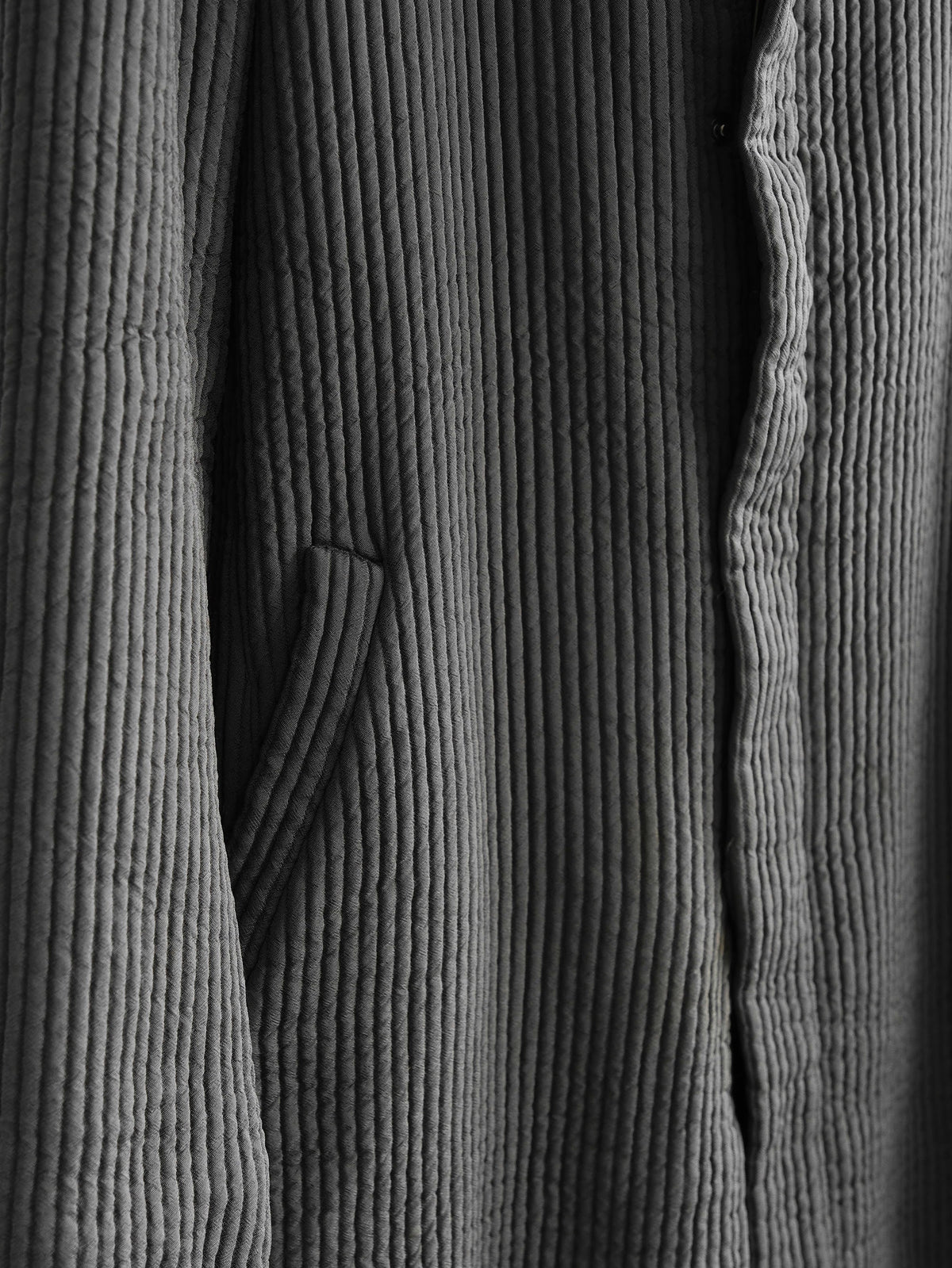 1990s ARMANI BLACK GIORGIO/ CORDUROY COAT