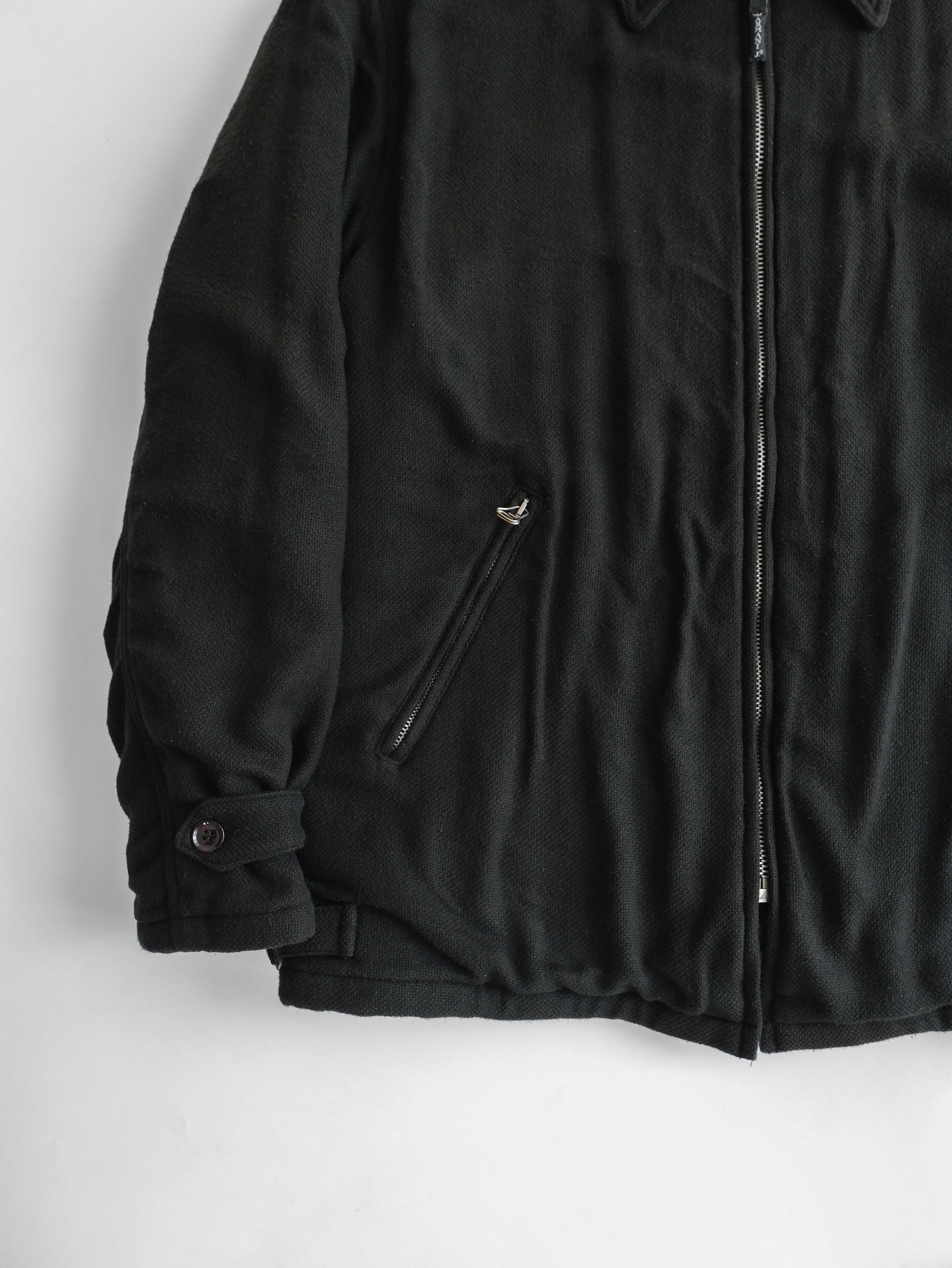 1990s ARMANI BLACK JEANS/ OUTDOOR JACKET