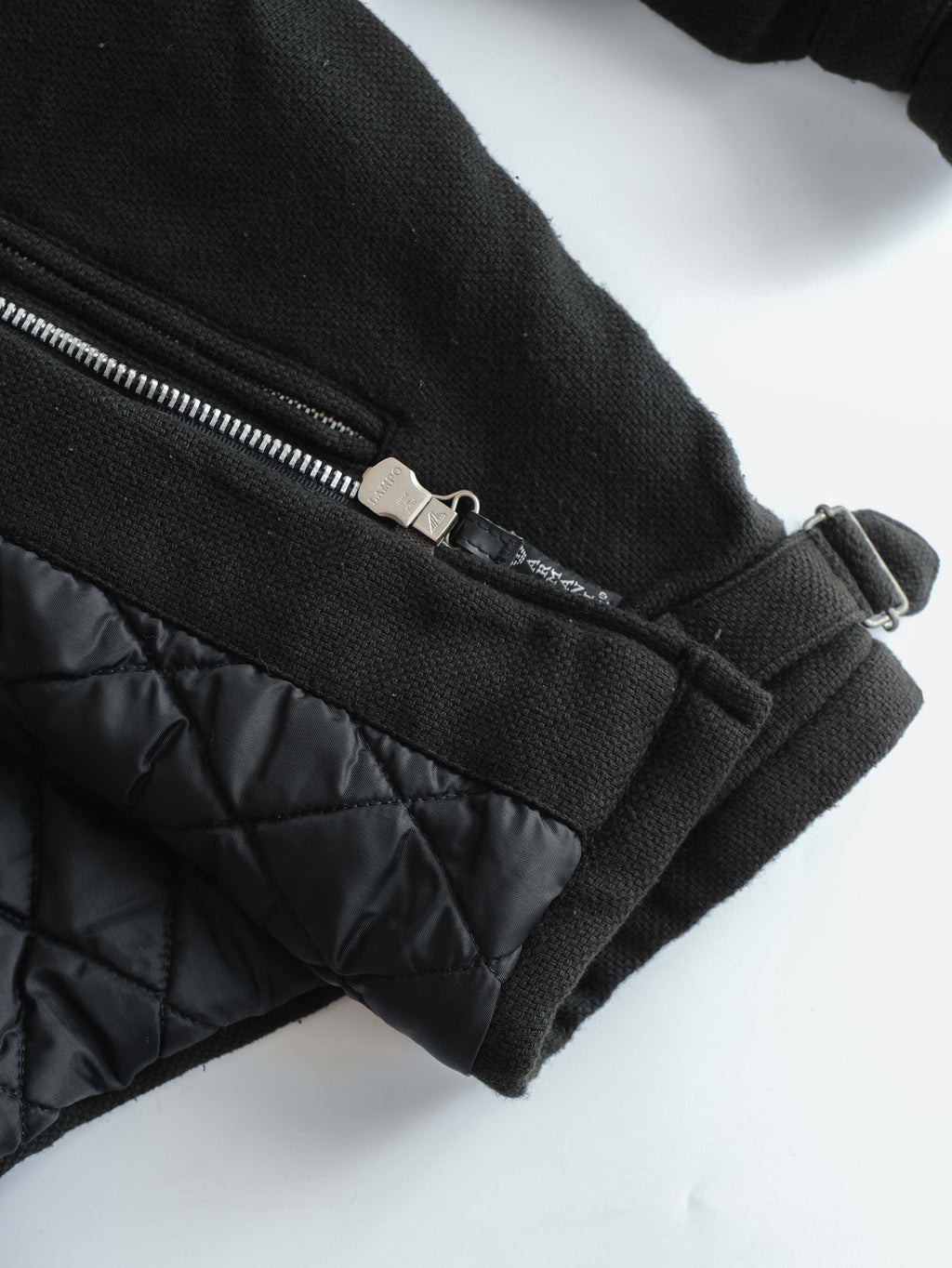 1990s ARMANI BLACK JEANS/ OUTDOOR JACKET