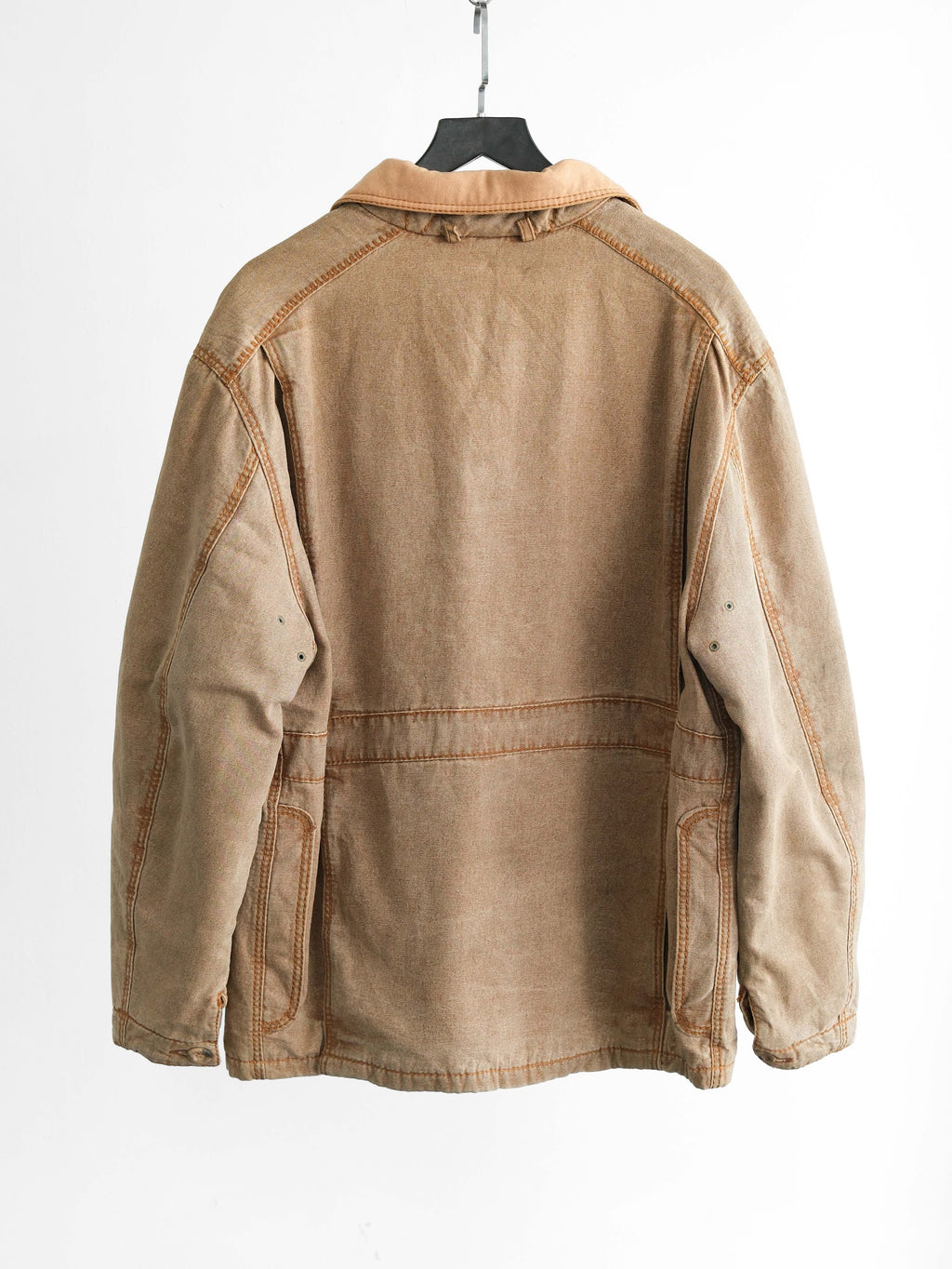 1990s ARMANI BROWN " JEANS " BLANKET JACKET
