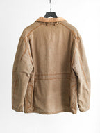 1990s ARMANI BROWN " JEANS " BLANKET JACKET
