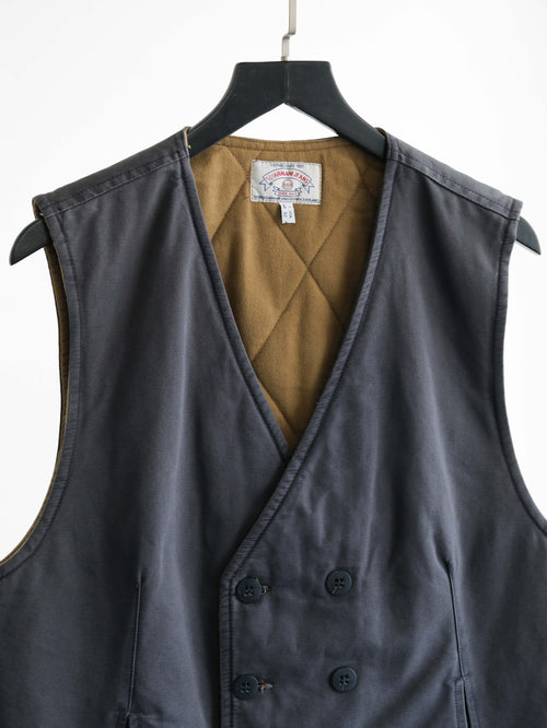 1990s ARMANI BROWN JEANS VEST