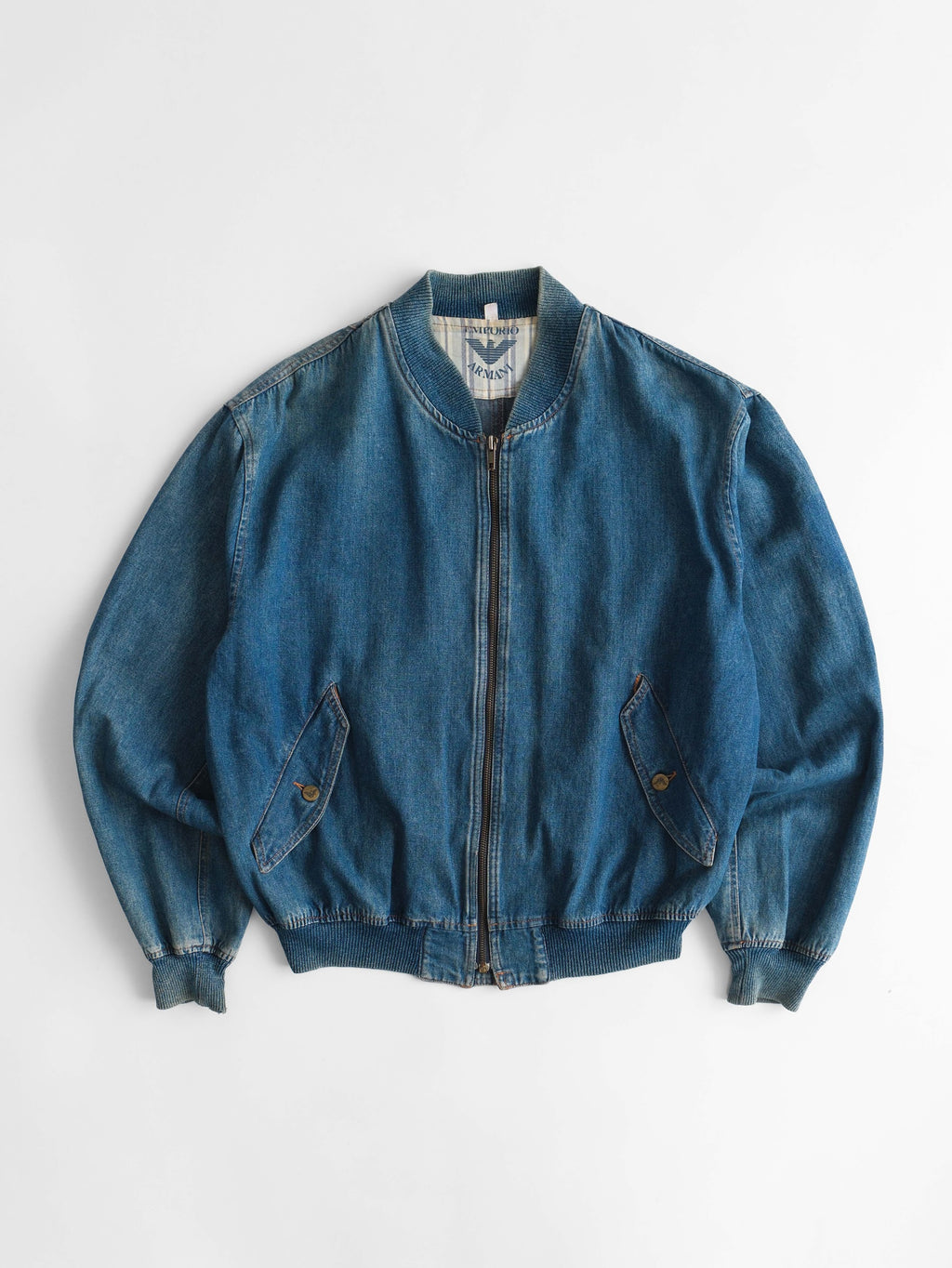 1990s ARMANI DENIM EMPORIO/ BOMBER JACKET