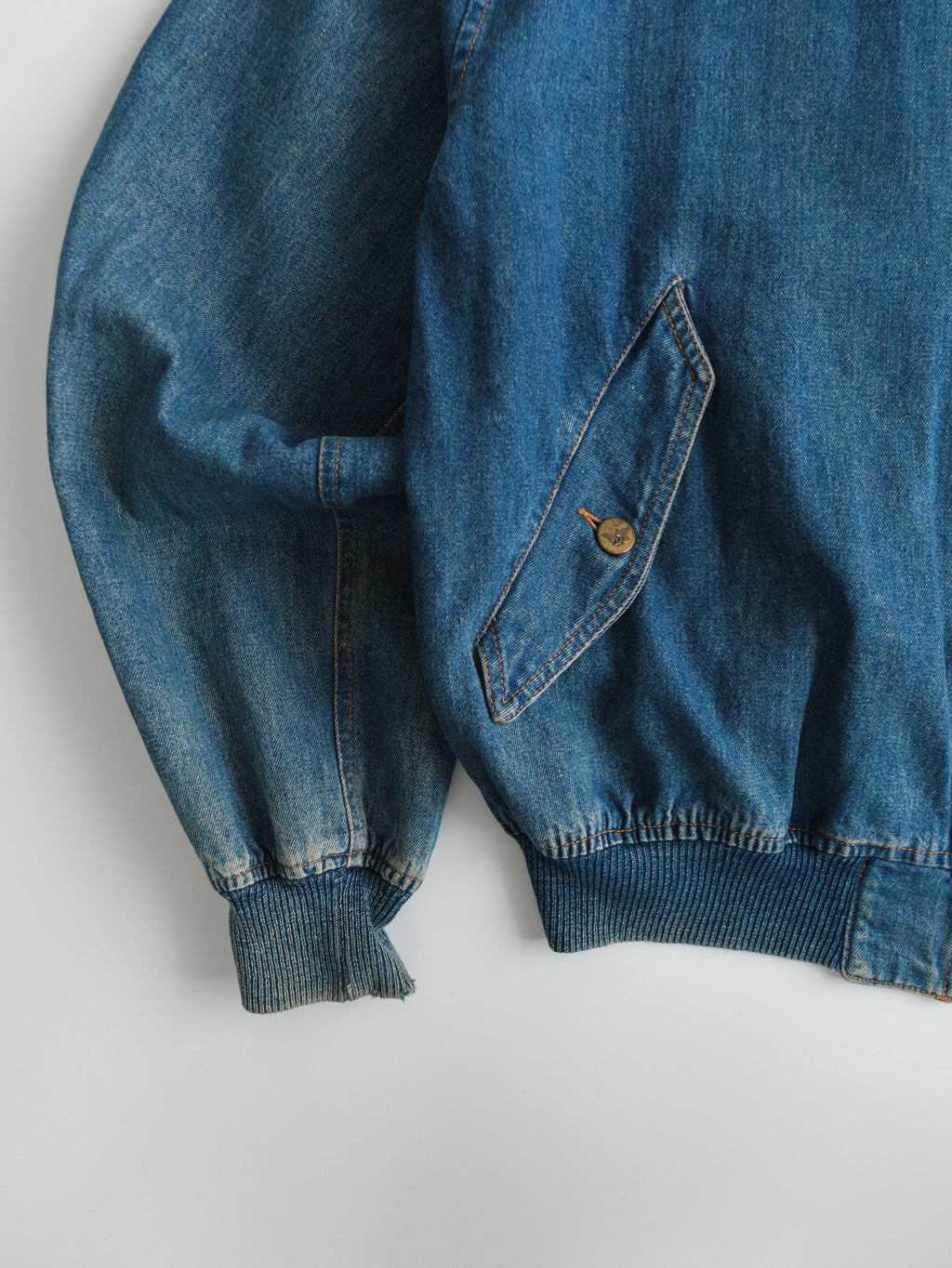 1990s ARMANI DENIM EMPORIO/ BOMBER JACKET