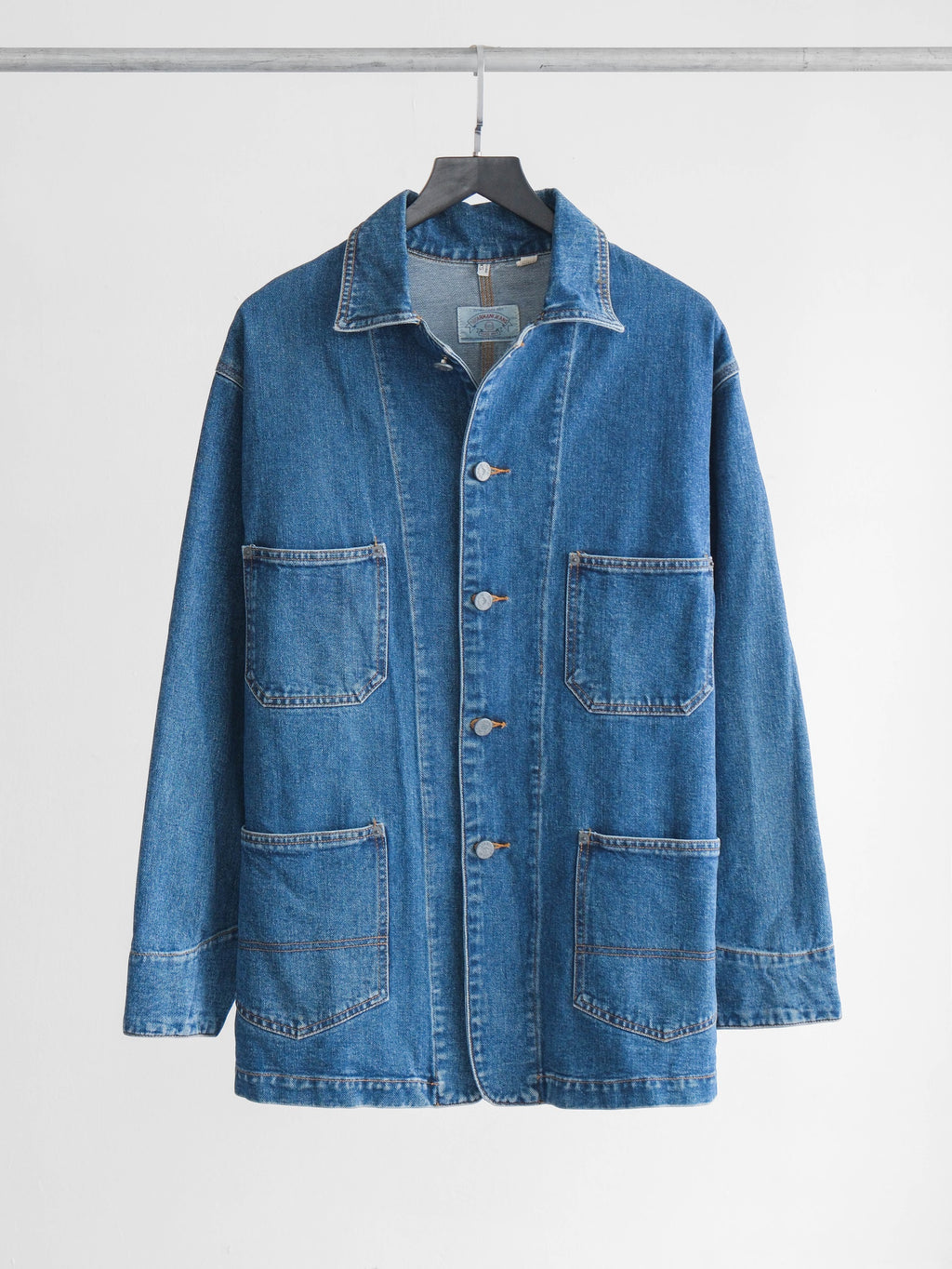 1990s ARMANI DENIM JEANS CHORE JACKET