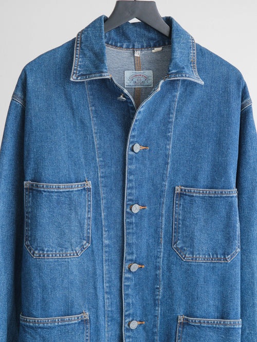 1990s ARMANI DENIM JEANS CHORE JACKET