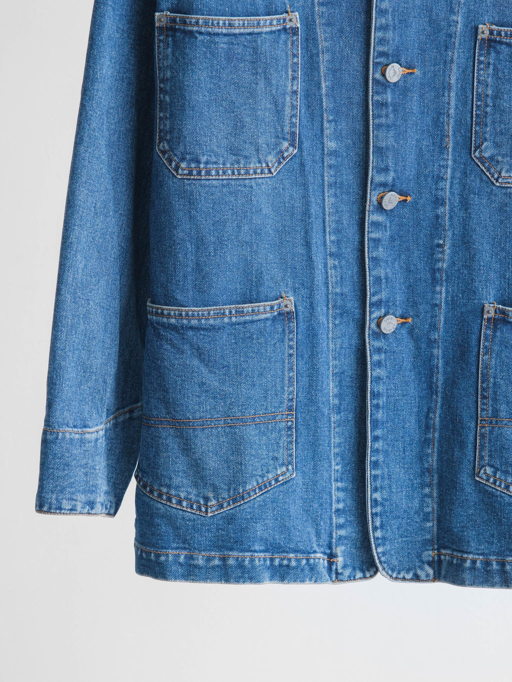 1990s ARMANI DENIM JEANS CHORE JACKET