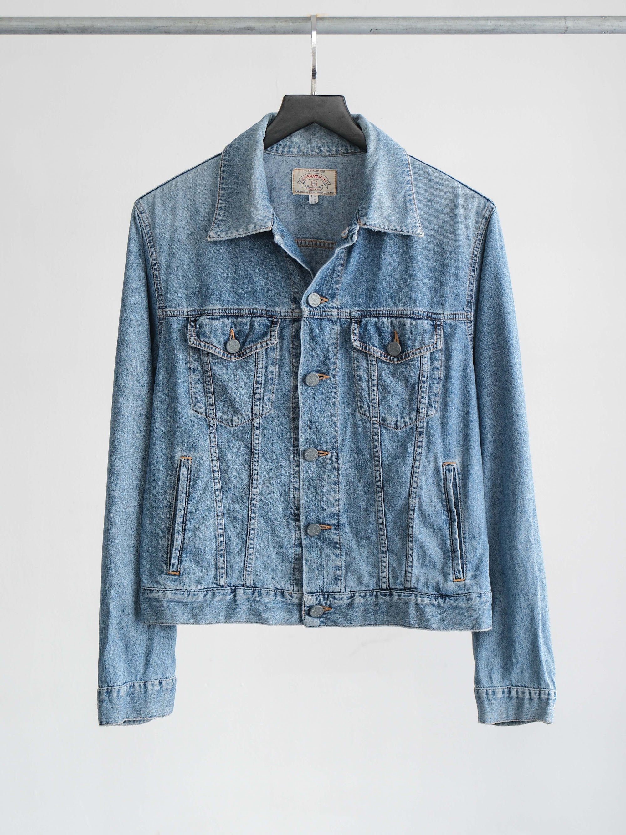 日*1様 ARMANI JEANS ジャケット 1990s ARMANI DENIM JEANS JACKET – Untilfaded