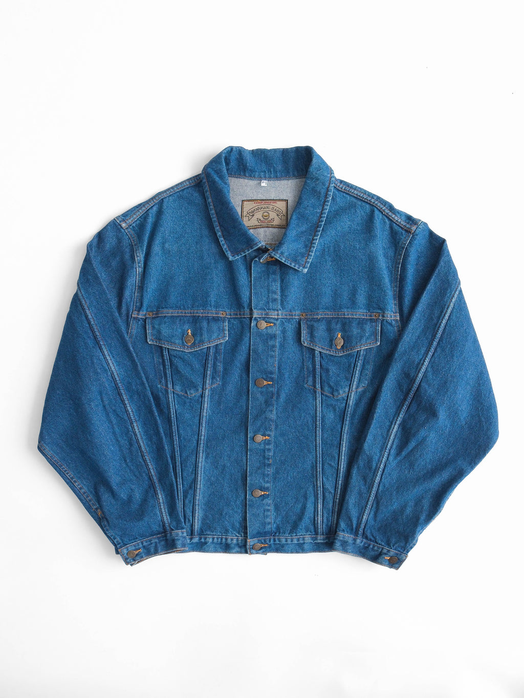 1990s ARMANI DENIM JEANS JACKET