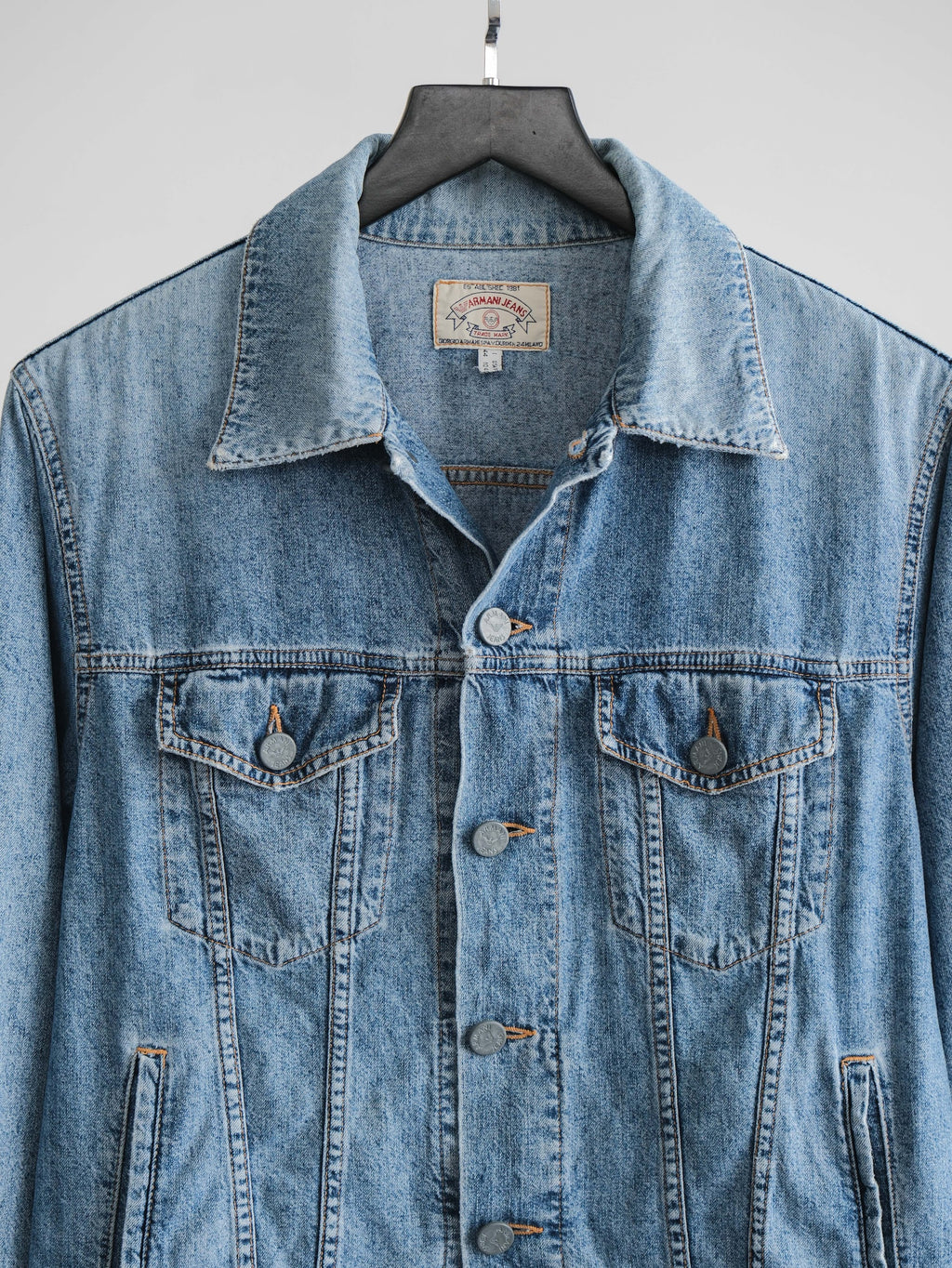 1990s ARMANI DENIM JEANS JACKET