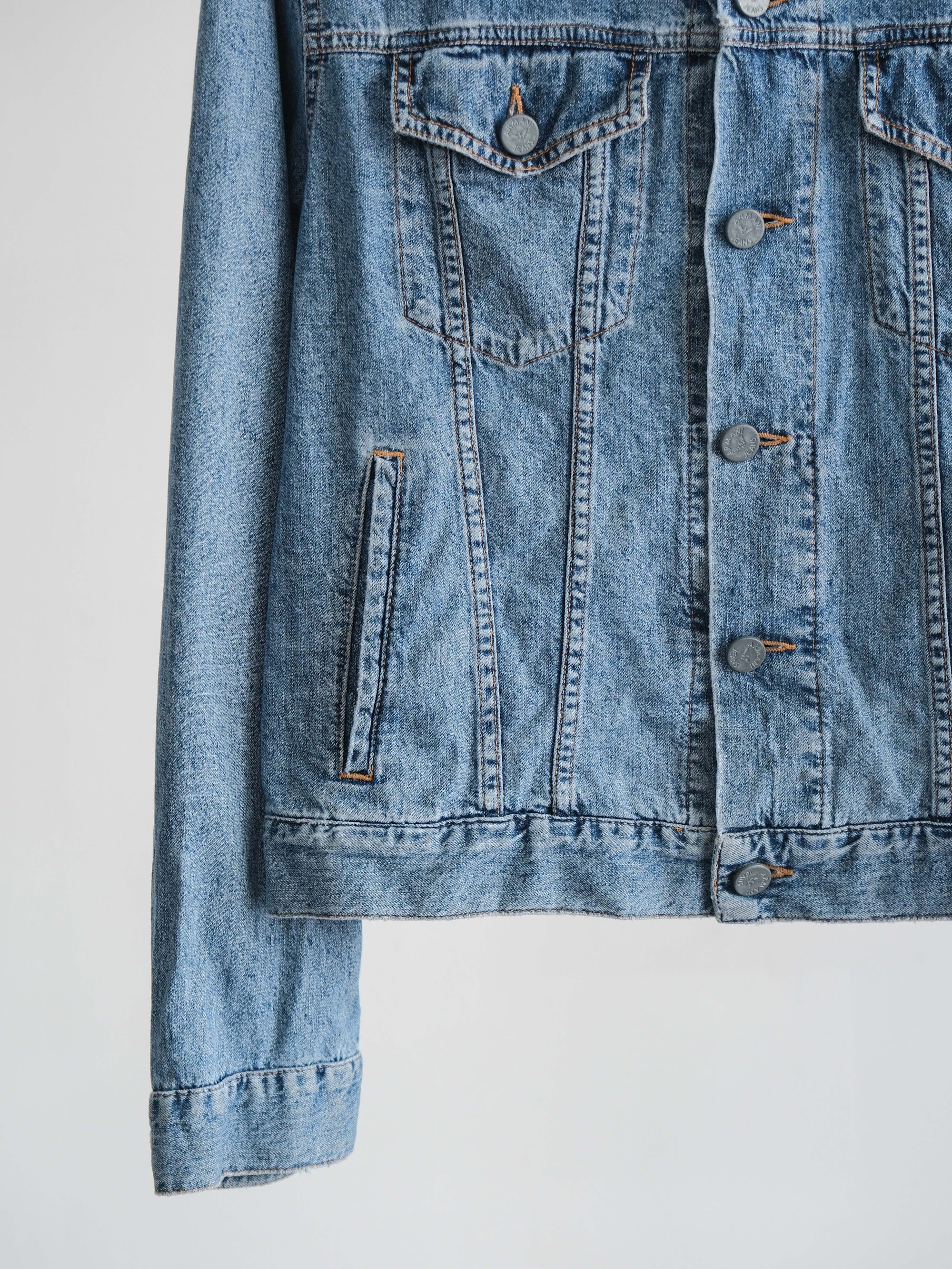 1990s ARMANI DENIM JEANS JACKET – Untilfaded