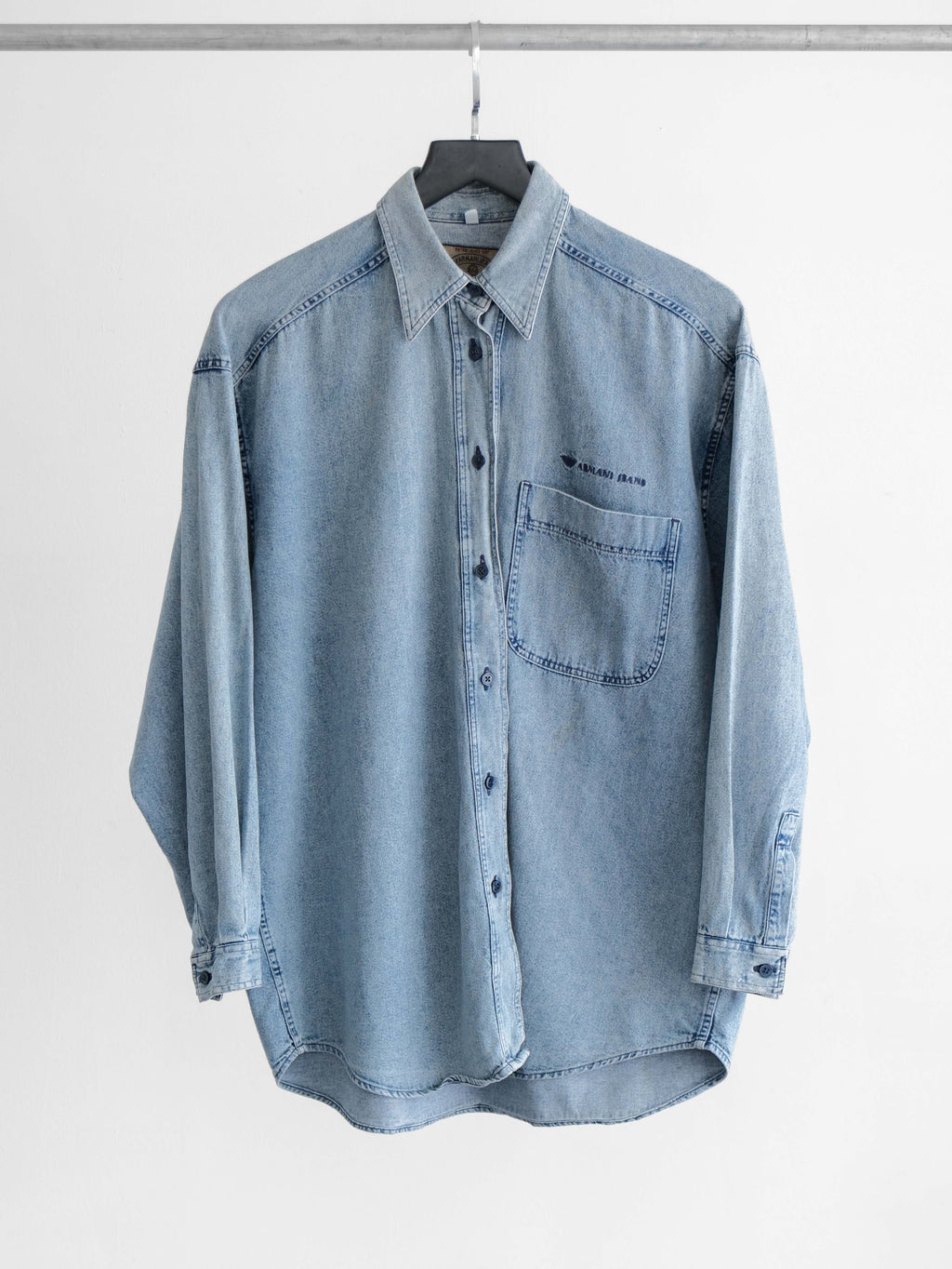 1990s ARMANI DENIM JEANS LS SHIRT