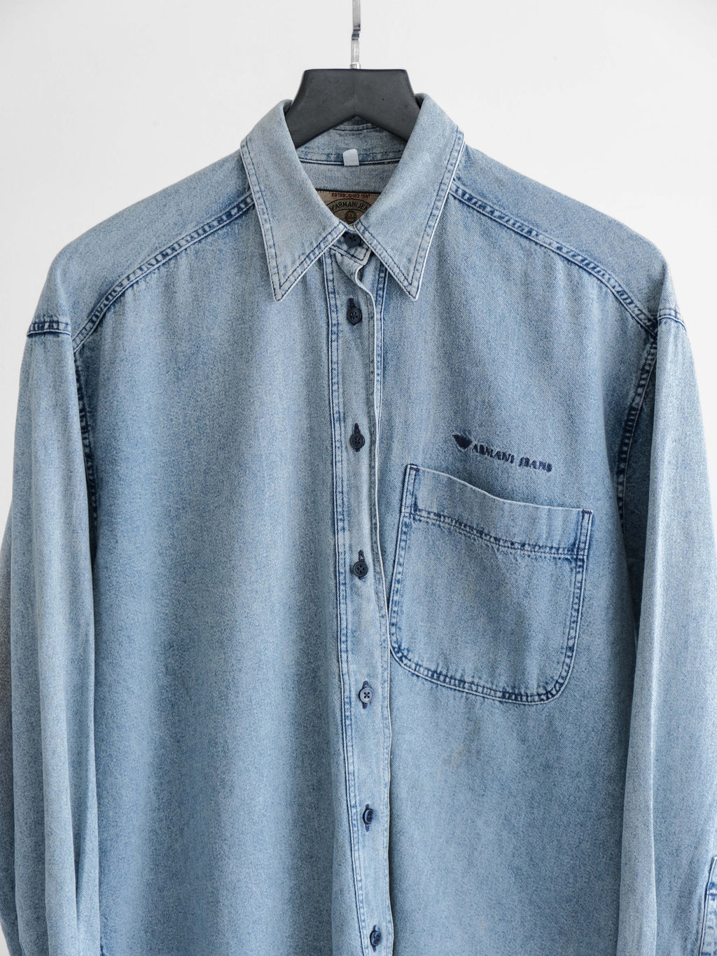 1990s ARMANI DENIM JEANS LS SHIRT