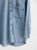 1990s ARMANI DENIM JEANS LS SHIRT