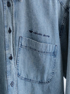 1990s ARMANI DENIM JEANS LS SHIRT