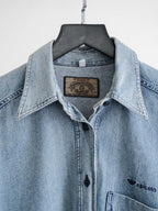 1990s ARMANI DENIM JEANS LS SHIRT