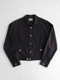 1990s "ARMANI JEANS" NAVY WORK JACKET