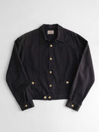 1990s "ARMANI JEANS" NAVY WORK JACKET