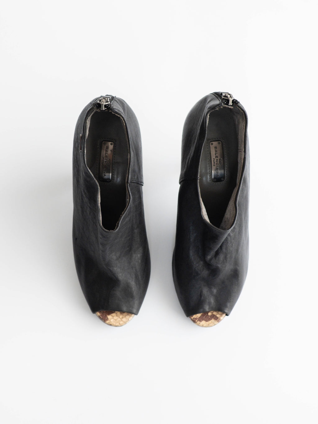 1990s BALENCIAGA BLACK HEELS