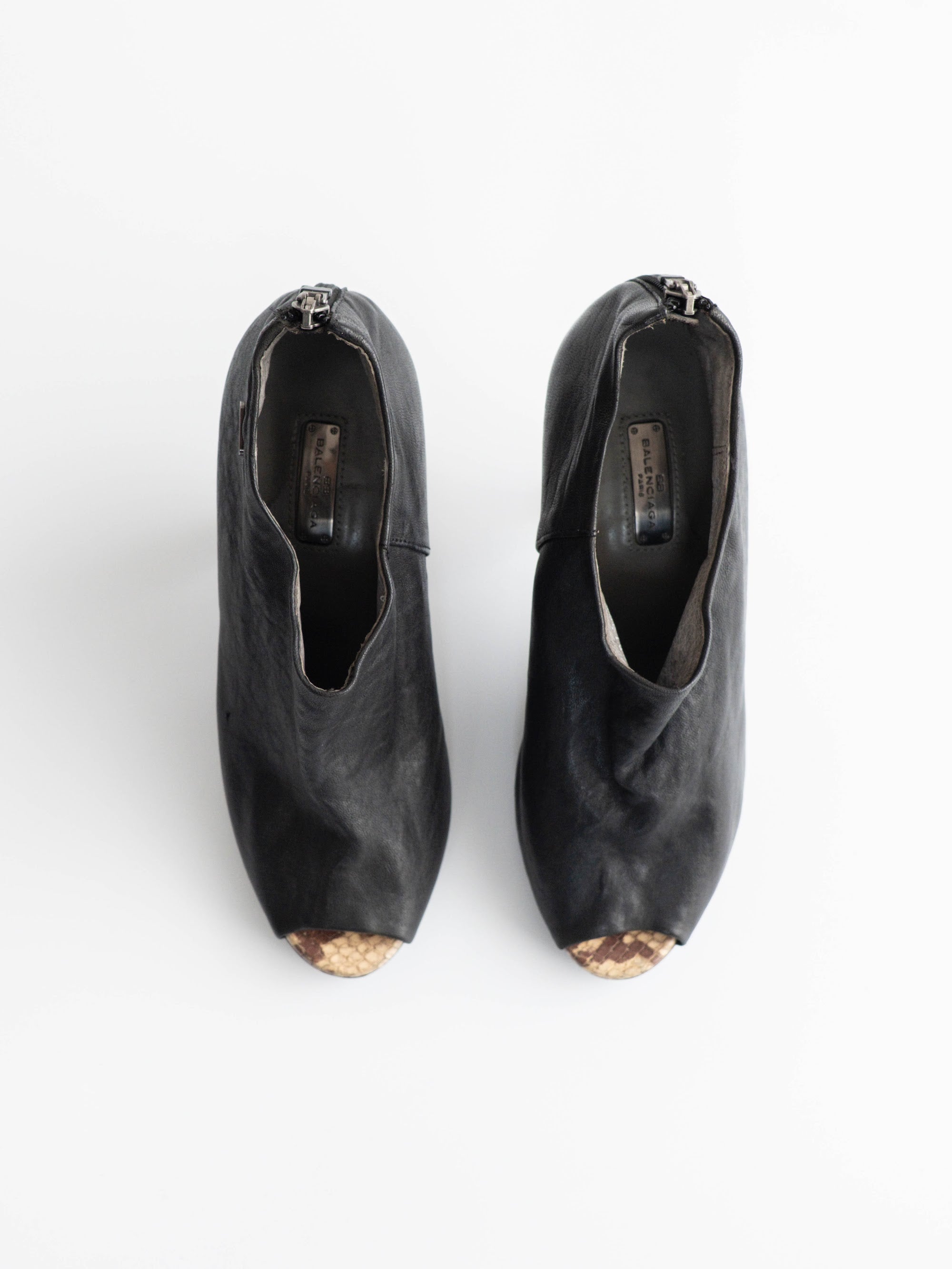 1990s BALENCIAGA BLACK HEELS