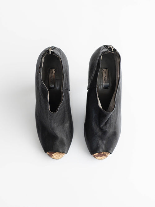 1990s BALENCIAGA BLACK HEELS