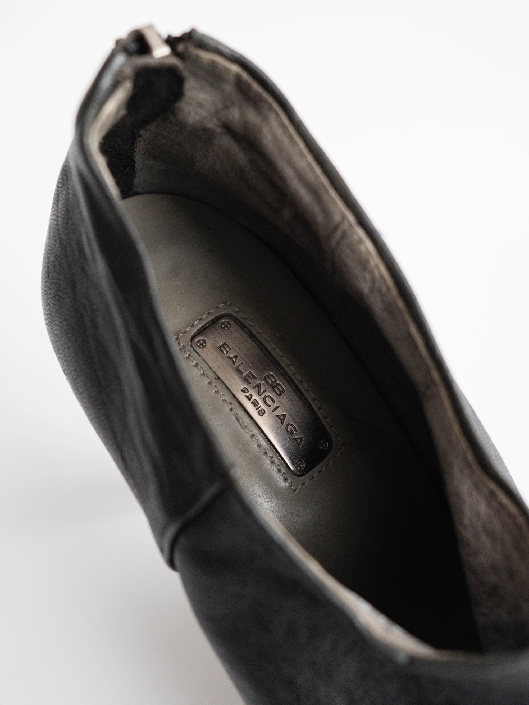 1990s BALENCIAGA BLACK HEELS
